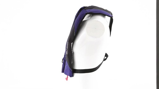 Onyx M-24 Automatic / Manual Inflatable Life Jacket (PFD) Blue 360 View - image 8 from the video